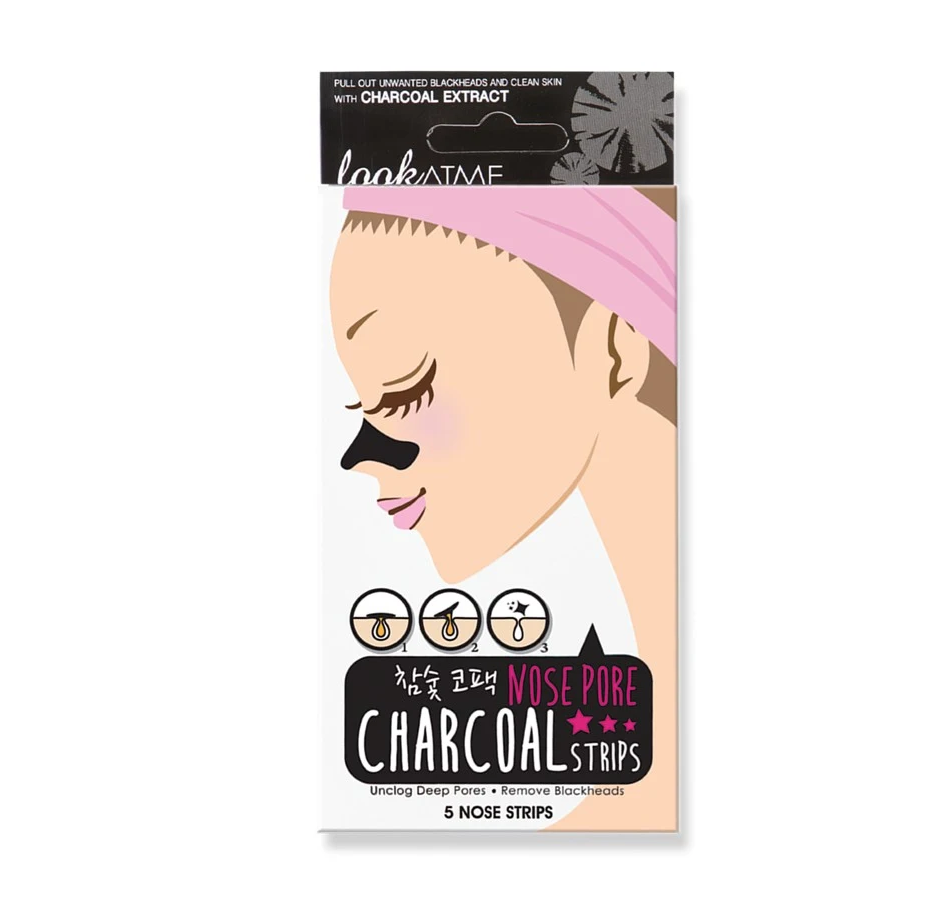 LOOK AT ME Nose Pore Strips Charcoal