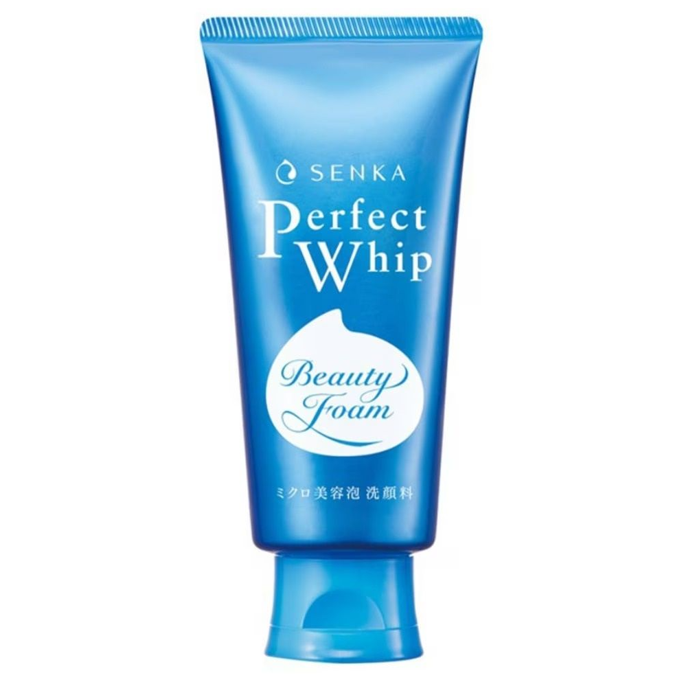 SENKA Perfect Whip Micro Cleansing Foam, 120g (Blue)