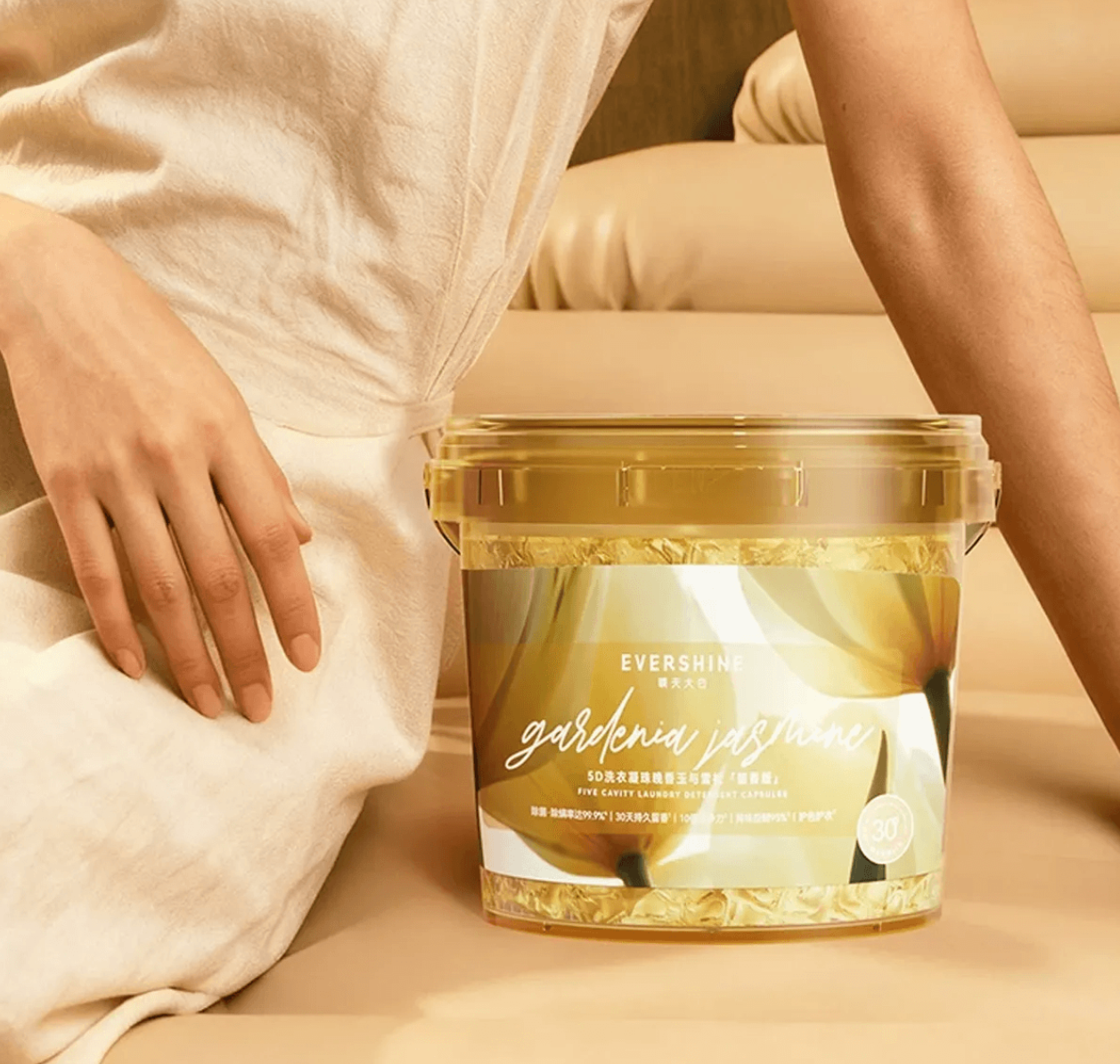 5D Tuberose & Cedarwood Laundry Detergent Pods – Long-Lasting Fragrance