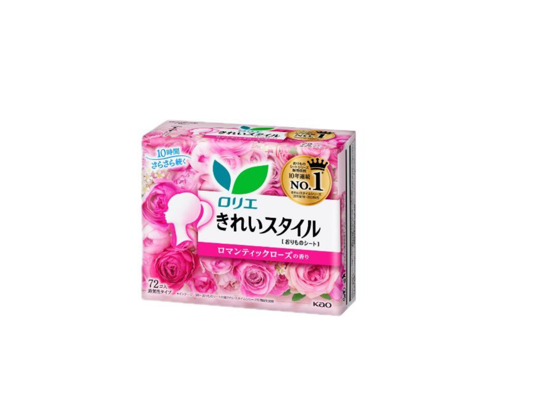 Kao Laurier Pantiliners Romantic Rose