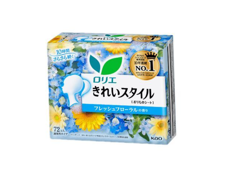 Kao Laurier Pantiliners Fresh Floral Scent