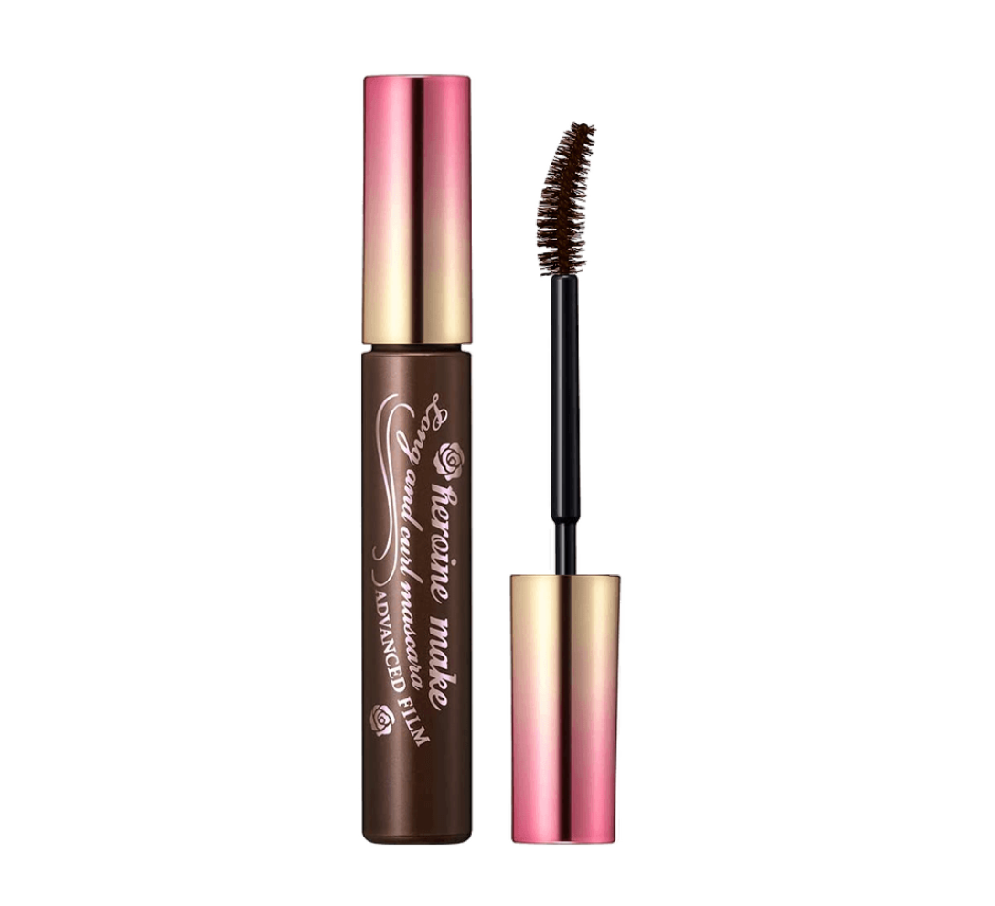 Heroine Make Long & Curl Volumizing Waterproof Mascara 02 Rose Brown (Pink Purple Packaging)