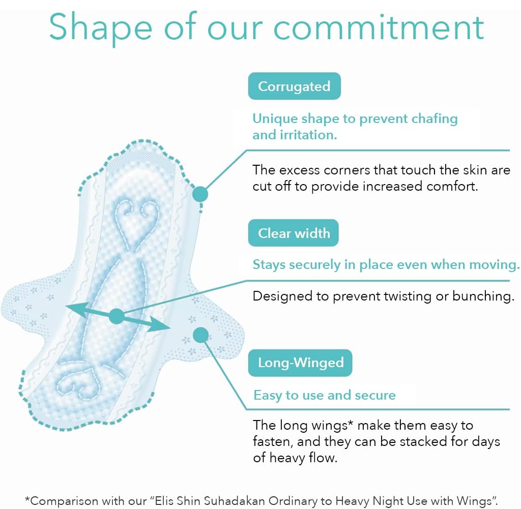 Elis bare skin feeling super slim Pads