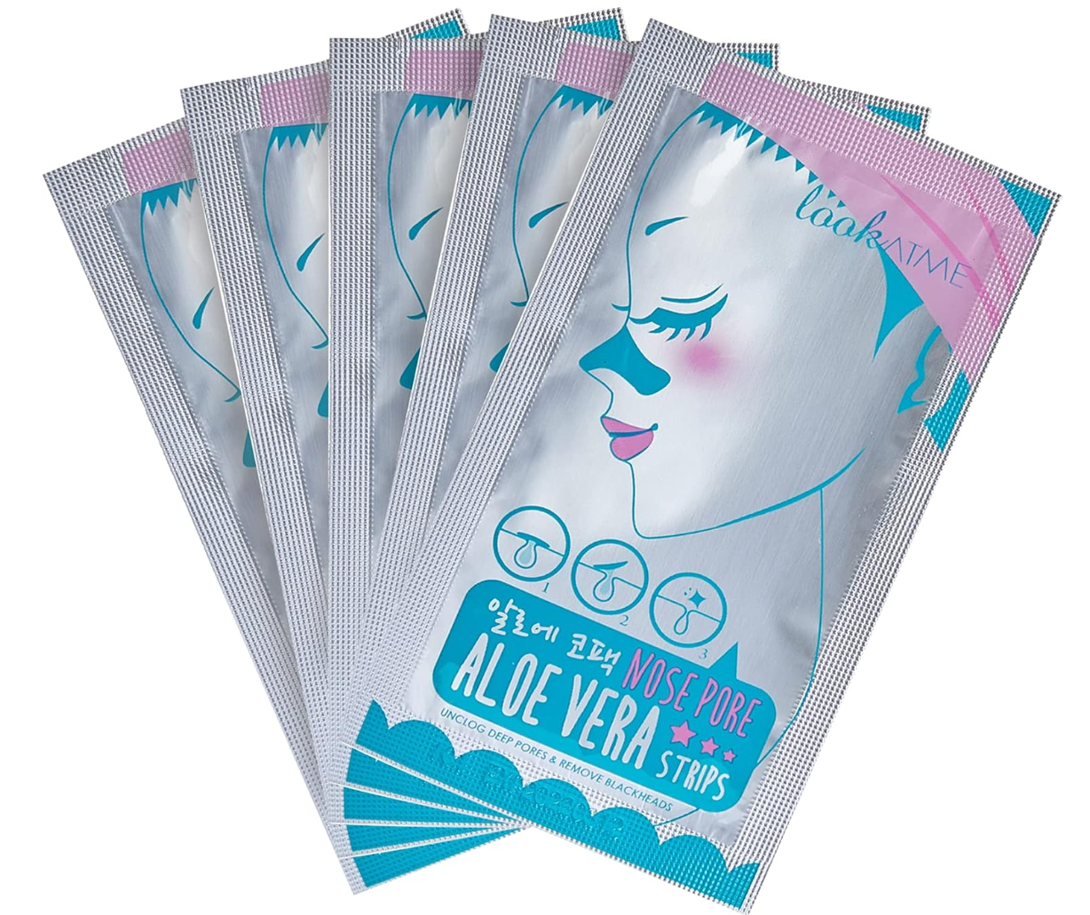 LOOK AT ME Nose Pore Strips Aloe Vera