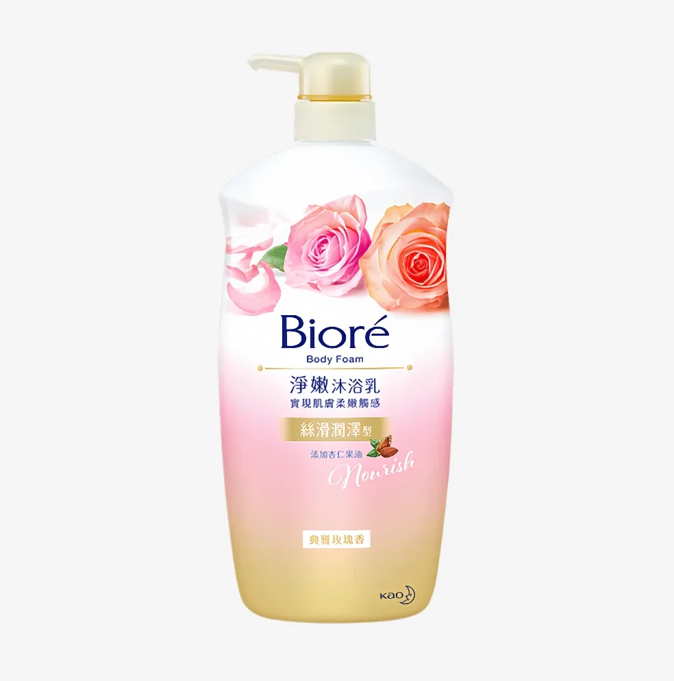 BIORE Clean And Soft Body Wash Rose 1000ml
