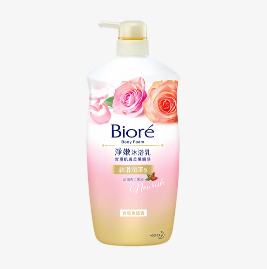 BIORE Clean And Soft Body Wash Rose 1000ml
