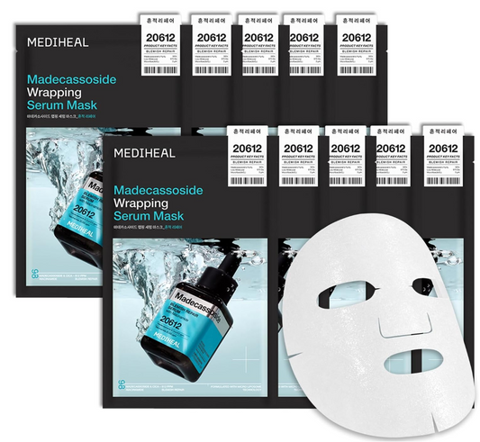 MEDIHEAL !+ Madecassoside Wrapping Serum Mask (10)