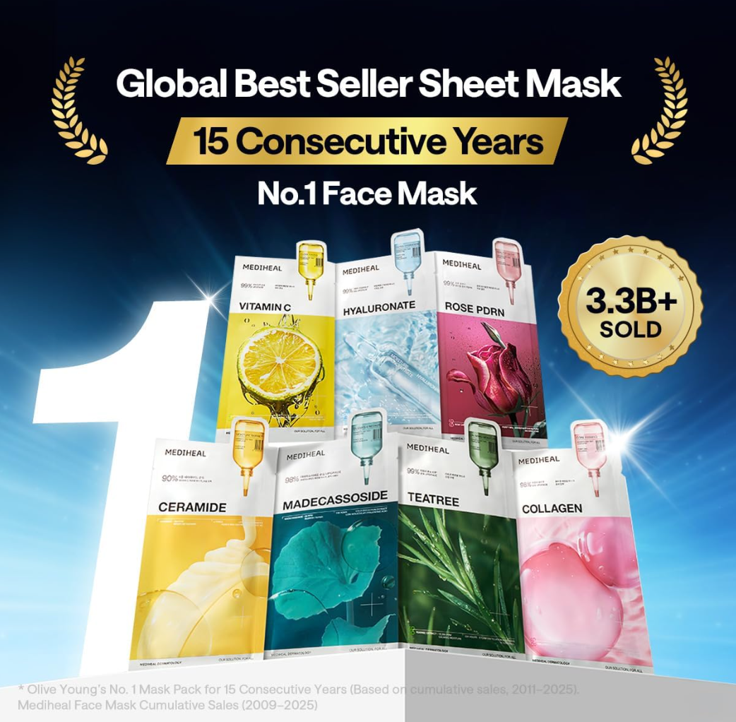 MEDIHEAL  Teatree Essential Mask Calming Moisture (10)