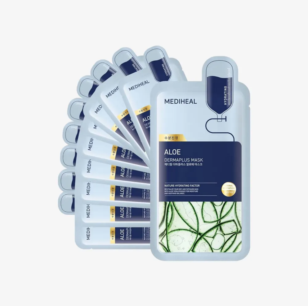MEDIHEAL Dermaplus Aloe Mask (10)