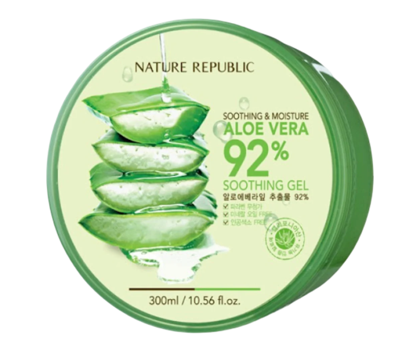 NATURE REPUBLIC -- Soothing & Moisture Aloe Vera Soothing Gel 300ml