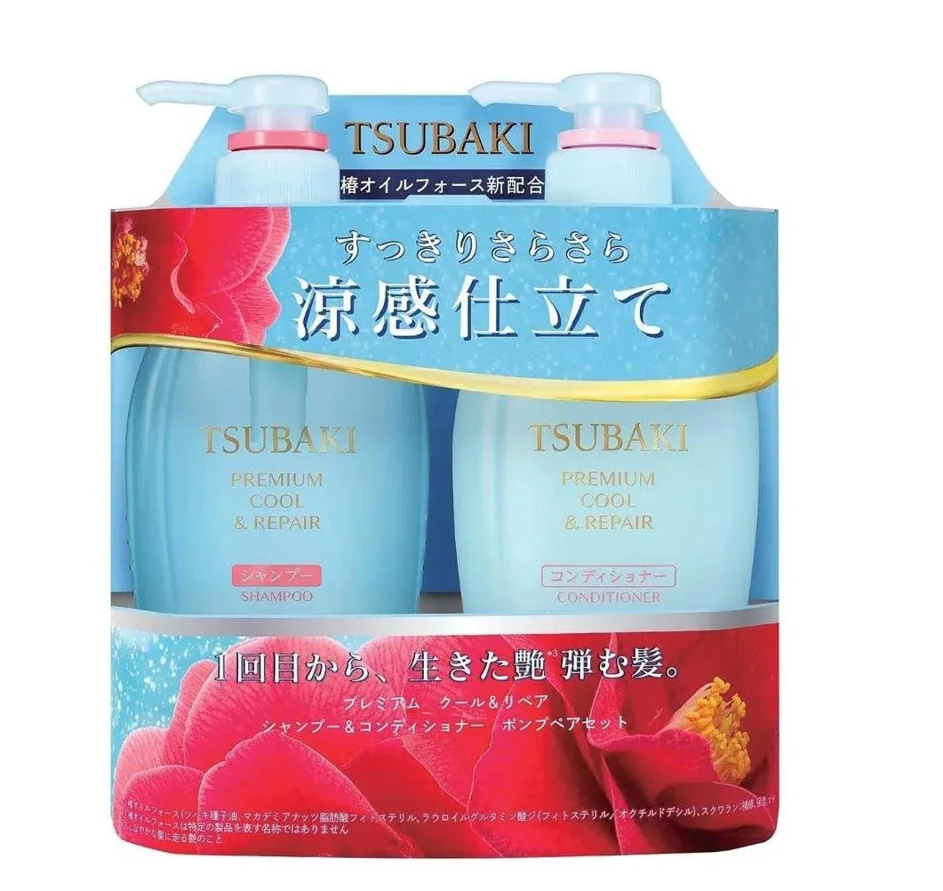 SHISEIDO Tsubaki Premium Cool & Repair Hair Set