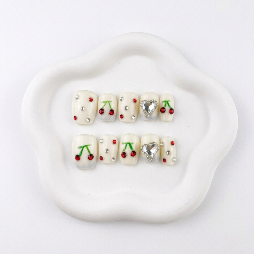 Kit d'Ongles Cherry Delight Petit