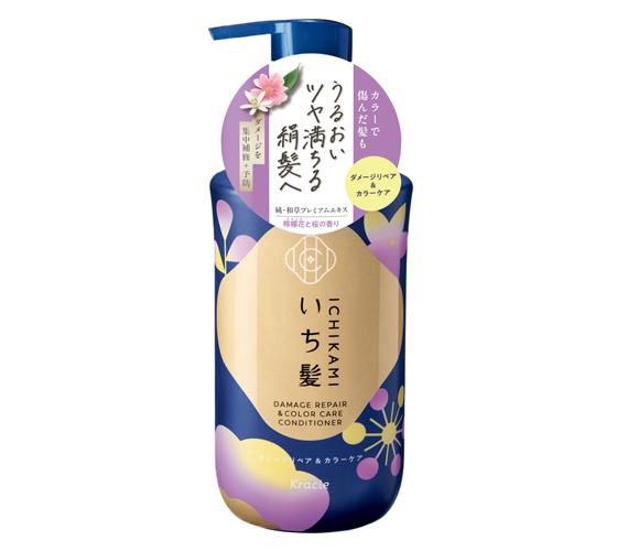 Kracie ICHIKAMI Damage Repair & Color Care Conditioner 450g